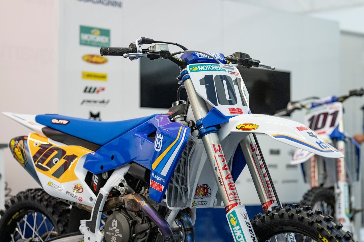 Husqvarna 2025 Heritage livery 